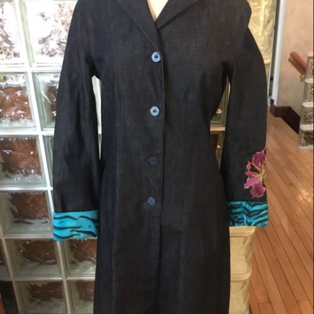 Versace Jeans Couture vintage jeans coat
